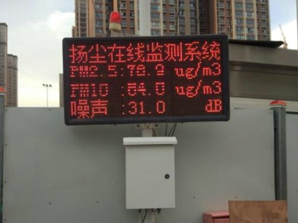 扬尘在线监测系统助力城市生态文明建设